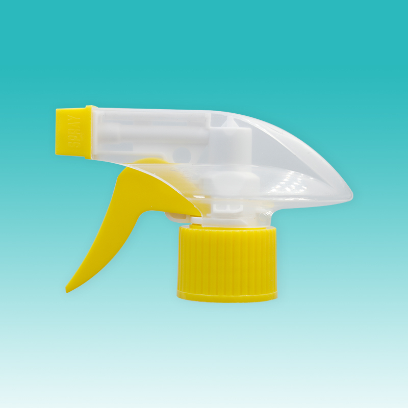 Plastic PP 28/410 yellow widely used trigger sprayer