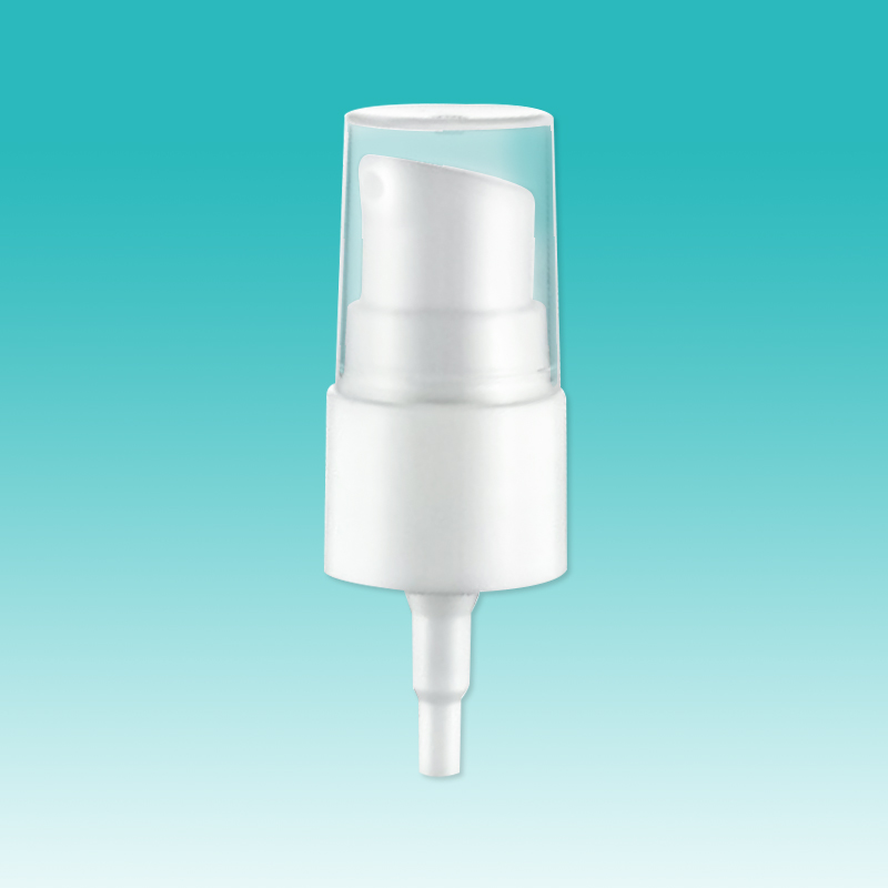  18/410 ribbed closure with full dust cap treatment pump