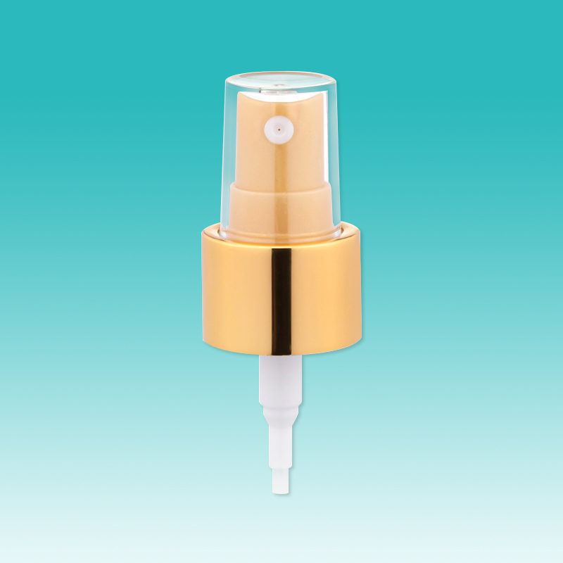  24/410 flat AS cap with aluminum collar hairsprayer big dosage mist sprayer