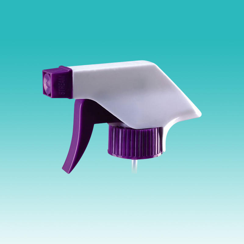 Plastic PP purple widely used trigger sprayer