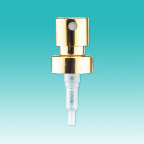 15mm small dosage with metal actuator perfume crimp pump