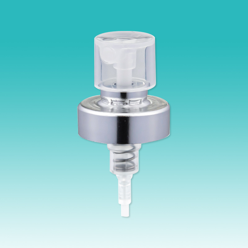 18mm normal dosage  with plastic actuator perfume crimp pump