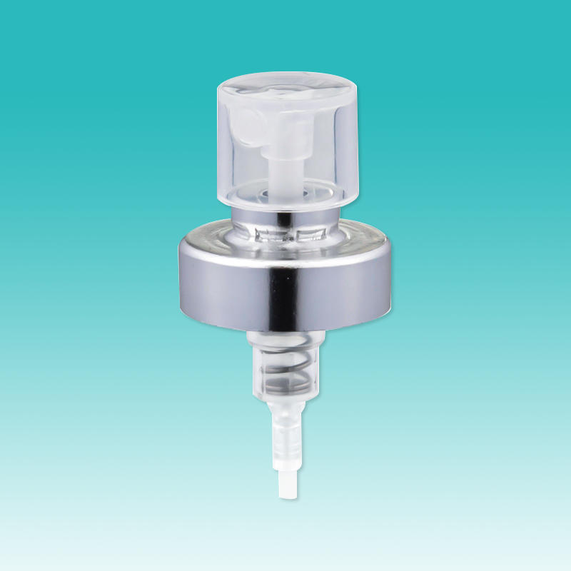 18mm normal dosage  with plastic actuator perfume crimp pump