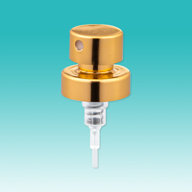 18mm low profile  with metal actuator perfume crimp pump