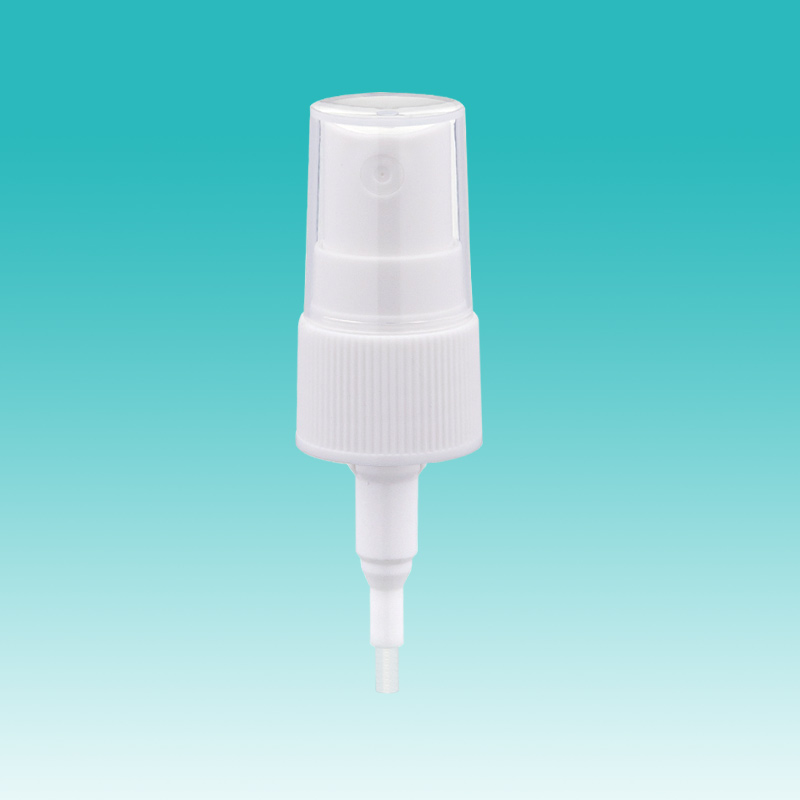  18/410 flat AS cap ribbed closure hairsprayer big dosage mist sprayer