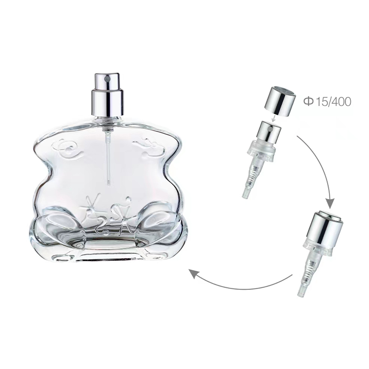 15mm big dosage plastic easy perfume crimp pump